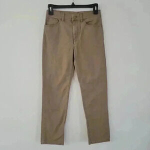 Vineyard Martha's Vineyard Tan‎ Skinny Ankle Pants Youths 14